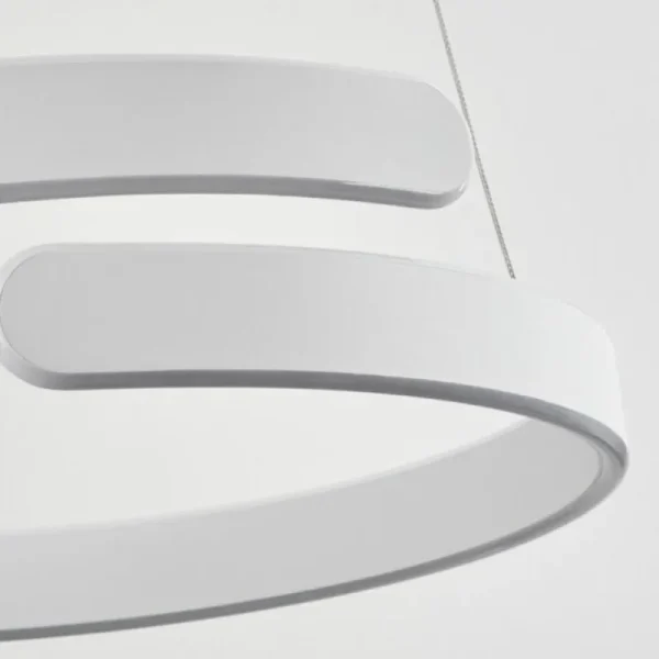 hofstein Suspension Rosemond LED Blanc, 1 lumière* Lampes Modernes