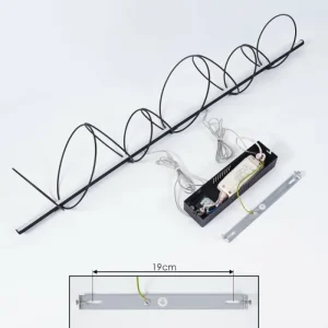 hofstein Suspension Saba LED Noir, 1 lumière* Lampes Modernes