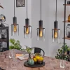 hofstein Suspension Sambour Noir, 4 lumières* Lampes Modernes