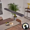 hofstein Suspension Seaton LED Noir, 1 lumière* Lampes En Verre