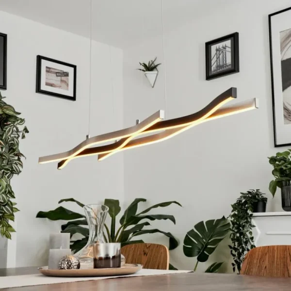 hofstein Suspension Serlande LED Aluminium, 1 lumière* Lampes Modernes