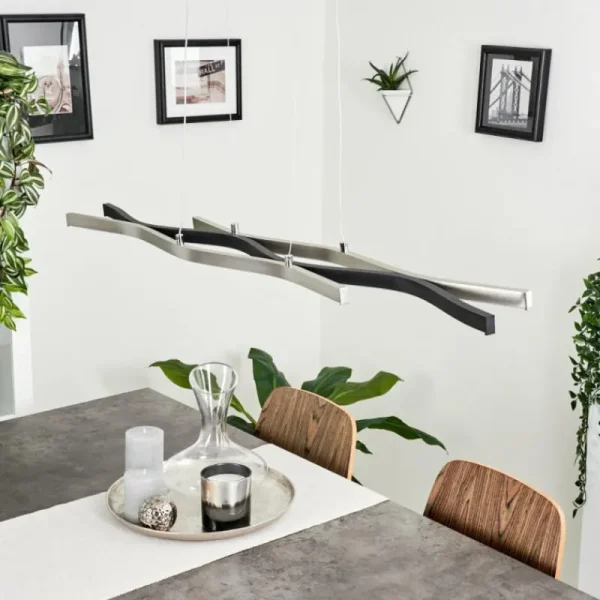 hofstein Suspension Serlande LED Aluminium, 1 lumière* Lampes Modernes