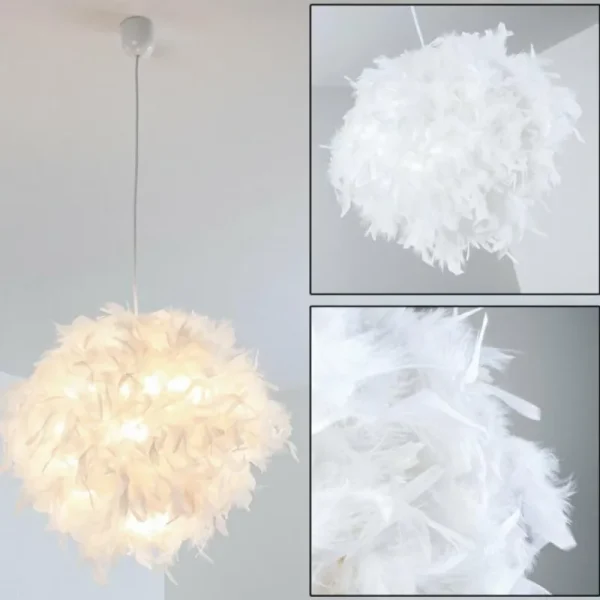 hofstein Suspension Skaulo Blanc, 1 lumière* Lampes Modernes