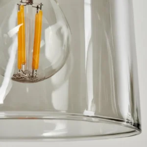 hofstein Suspension Skovde Argenté, 4 lumières* Lampes Modernes
