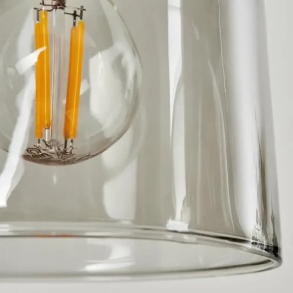 hofstein Suspension Skovde Argenté, 4 lumières* Lampes Modernes