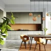 Luminaires Steinhauer Suspension Steinhauer Bollique Laiton, 6 lumières* Lampes En Verre