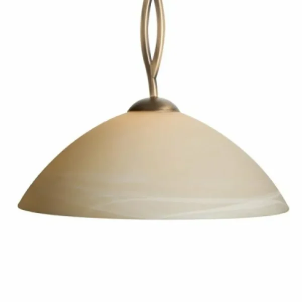 Luminaires Steinhauer Suspension Steinhauer CAPRI Bronze, 1 lumière* Lampes En Verre