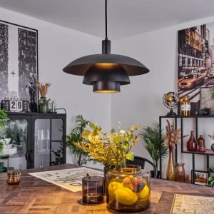 hofstein Suspension Sundet Noir, 1 lumière* Lampes Modernes