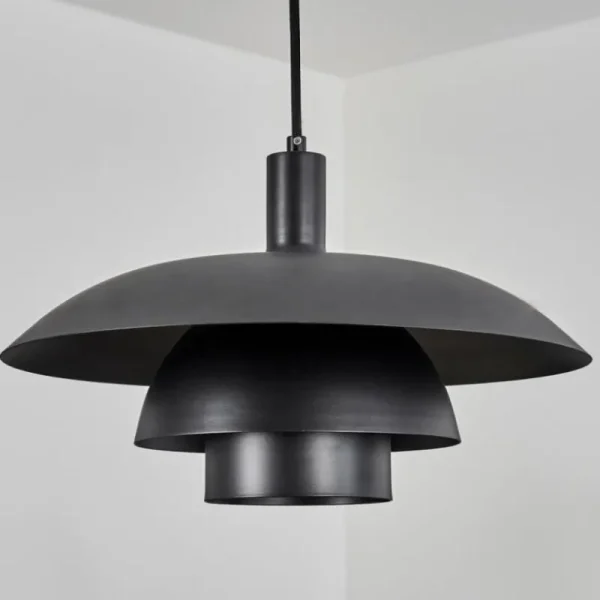 hofstein Suspension Sundet Noir, 1 lumière* Lampes Modernes
