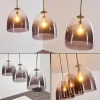 hofstein Suspension Taastrup Nickel mat, 3 lumières* Lampes Modernes
