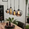 hofstein Suspension Talok Fumé, 4 lumières* Lampes Modernes