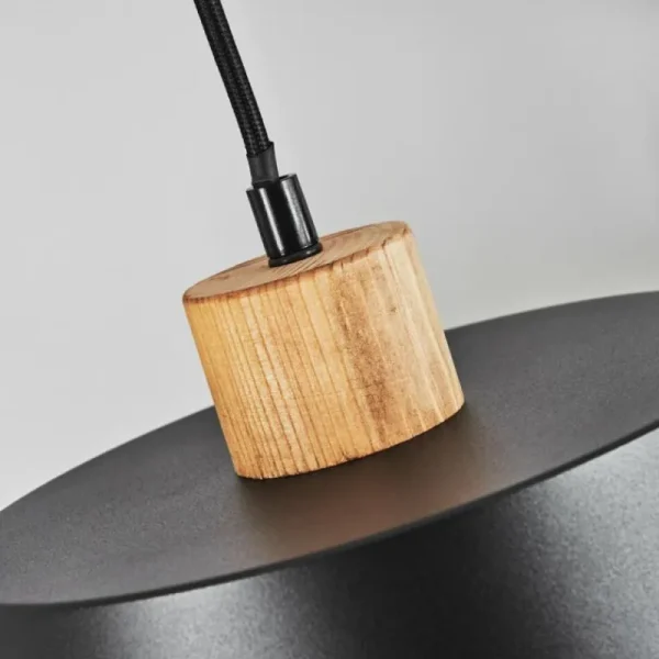 hofstein Suspension Tatodere Écru, Noir, 1 lumière* Lampes Modernes