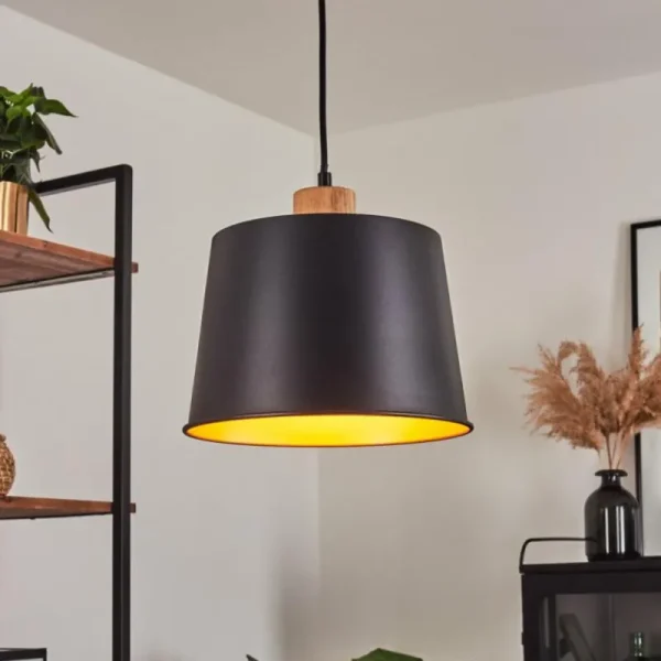 hofstein Suspension Tatodere Écru, Noir, 1 lumière* Lampes Modernes