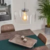 hofstein Suspension Tembotalo Chrome, 1 lumière* Lampes En Verre