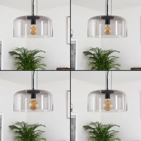 hofstein Suspension Tembotalo Chrome, 1 lumière* Lampes Modernes