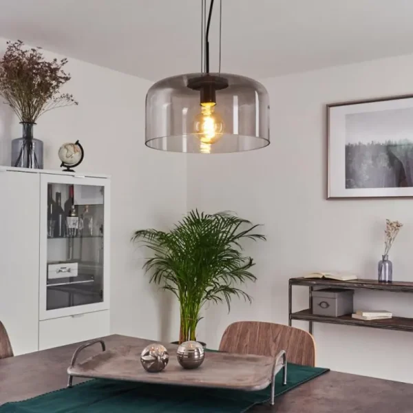 hofstein Suspension Tembotalo Chrome, 1 lumière* Lampes Modernes