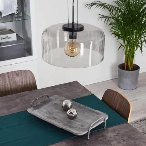 hofstein Suspension Tembotalo Chrome, 1 lumière* Lampes Modernes