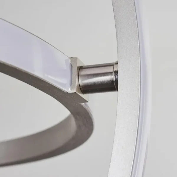 hofstein Suspension Toga LED Nickel mat, 3 lumières* Lampes Modernes