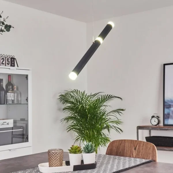 hofstein Suspension Térou LED Anthracite, 1 lumière* Lampes Modernes
