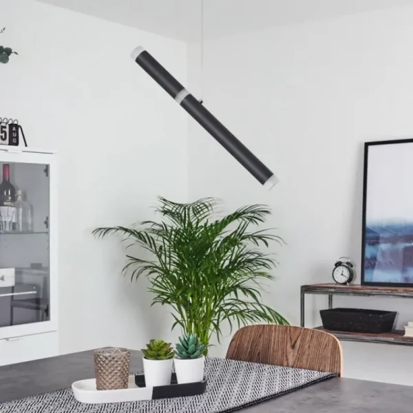 hofstein Suspension Térou LED Anthracite, 1 lumière* Lampes Modernes