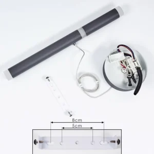 hofstein Suspension Térou LED Anthracite, 1 lumière* Lampes Modernes