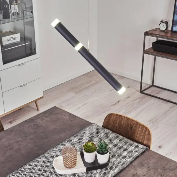 hofstein Suspension Térou LED Anthracite, 1 lumière* Lampes Modernes