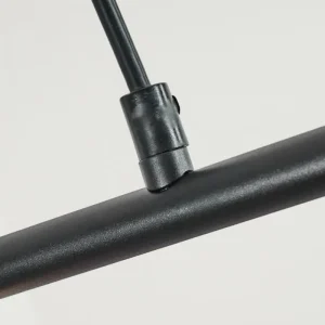 hofstein Suspension Tulla Laiton, Noir, 5 lumières* Lampes Modernes