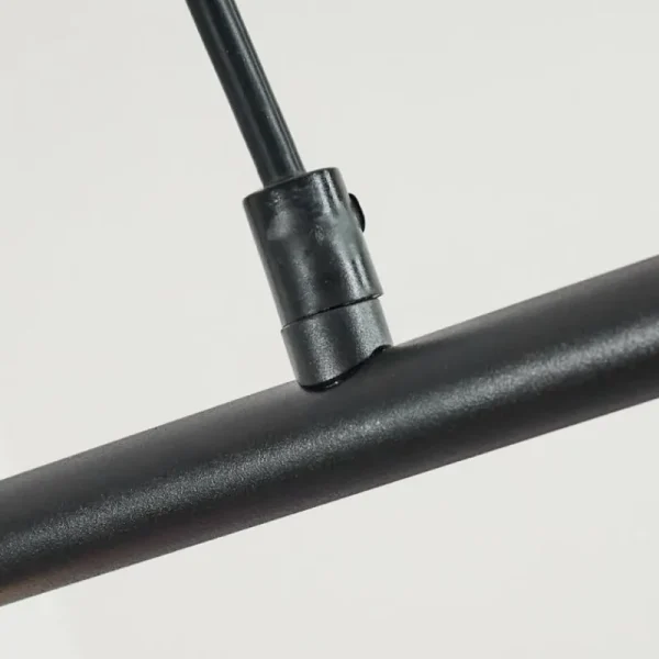 hofstein Suspension Tulla Laiton, Noir, 5 lumières* Lampes Modernes