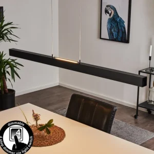 hofstein Suspension Tumbila LED Noir, 1 lumière* Lampes Modernes