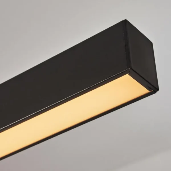 hofstein Suspension Tumbila LED Noir, 1 lumière* Lampes Modernes