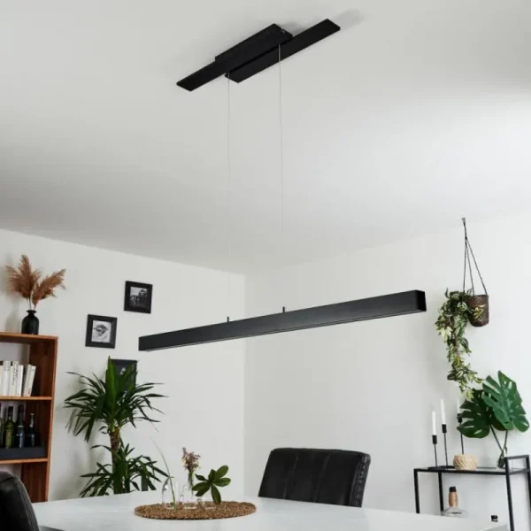 hofstein Suspension Tumbila LED Noir, 1 lumière* Lampes Modernes