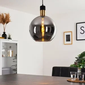 hofstein Suspension Tuvalu Noir, 1 lumière* Lampes Modernes