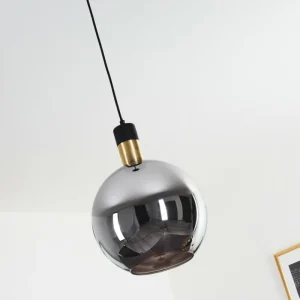 hofstein Suspension Tuvalu Noir, 1 lumière* Lampes Modernes