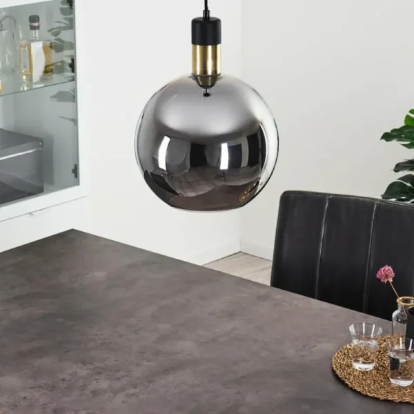 hofstein Suspension Tuvalu Noir, 1 lumière* Lampes Modernes