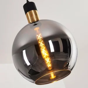 hofstein Suspension Tuvalu Noir, 1 lumière* Lampes Modernes
