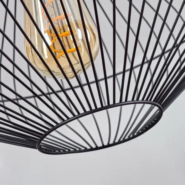 hofstein Suspension Unafo Noir, 1 lumière* Lampes Modernes
