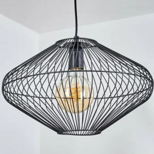 hofstein Suspension Unafo Noir, 1 lumière* Lampes Modernes