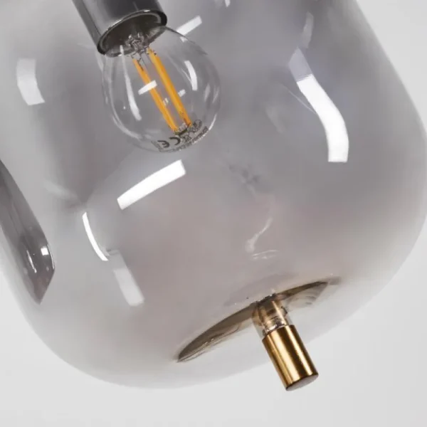 hofstein Suspension Verbania Laiton, 4 lumières* Lampes Modernes