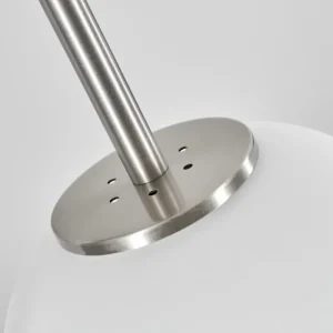 hofstein Suspension Verbania Nickel mat, 3 lumières* Lampes En Verre