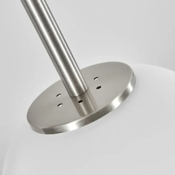 hofstein Suspension Verbania Nickel mat, 3 lumières* Lampes En Verre