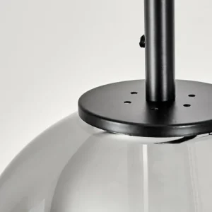 hofstein Suspension Verbania Noir, 6 lumières* Lampes Modernes