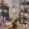 hofstein Suspension Verre 25 cm Koyoto Or, Noir, 1 lumière* Lampes En Verre