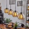 hofstein Suspension Verre 25 cm Koyoto Ambre, 4 lumières* Lampes En Verre
