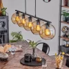 hofstein Suspension Verre 20 cm Koyoto Ambre, 5 lumières* Lampes En Verre