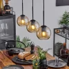 hofstein Suspension Verre 15 cm Koyoto Ambre, 3 lumières* Lampes En Verre