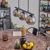 hofstein Suspension Verre 15 cm Koyoto Chrome, 3 lumières* Lampes En Verre