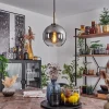 hofstein Suspension Verre 20 cm Koyoto Vieux laiton, 1 lumière* Lampes En Verre