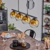 hofstein Suspension Verre 15 cm Koyoto Ambre, 4 lumières* Lampes En Verre
