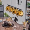 hofstein Suspension Verre 20 cm Koyoto Or, 4 lumières* Lampes En Verre