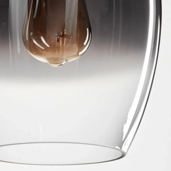 hofstein Suspension Verre 20 cm Vevino Clair, Fumé, 1 lumière* Lampes Modernes